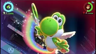 MARIO TENNIS ACES GAMEPLAY 🎾 YOSHI
