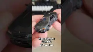Nissan Skyline GTR R32 by Pop Race #poprace #nissan #skyline #gtr #skyliner32 #diecastcollector