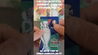 EURO 2024 MATCH ATTAX TOURNAMENT CELEBRATION BOX OPENING PACK 16 #euro2024withshorts #topps #shorts