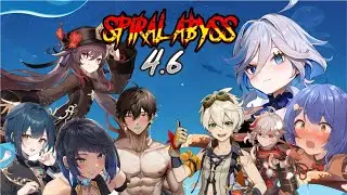 Spiral Abyss 4.6 - Hutao Vaporize & FuriNational [Genshin Impact] Floor 12