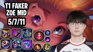 T1 Faker Zoe Mid SoloQ Replay 20260125
