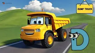 🚦 ABC Vehicles Song for Kids | A to Z Transportation with Rhymes & Fun Sounds | UZR Learning