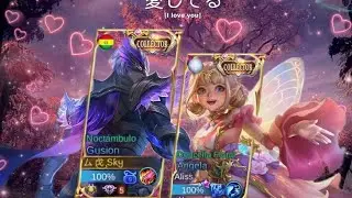 MLBB EDIT | Strawberry & cigarettes | Gusion x Angela 📉❤️🎈🖇️
