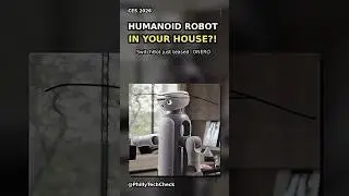 SwitchBot&rsquo;s &ldquo;Onero H1&rdquo; Humanoid Home Robot at CES 2026 🤖 (Chores + AI Demo)