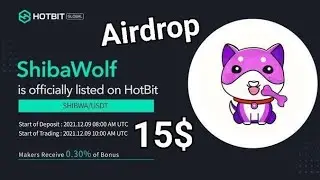 Shiba Wolf Airdrop ? Get 30,000 $SHIBW🔘 List on Hotbit