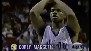 Corey Maggette Magic 20pts vs Pistons (2000)