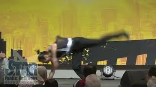 尾牙最猛表演！做工的人版跑酷街舞登場