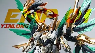 MG GUNDAM Yin Long EMP-01 Yuanling Emperor God Winged Dragon Mecha 1/100 Plamo Model kit GS Toys