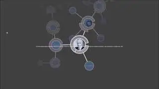 Knowledge graph visualization with HTML Canvas and JavaScript build on Wikipedia API