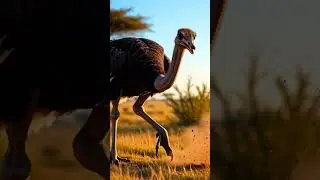Птица, которая убивает одним пинком 🦶💥