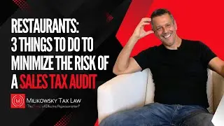 Restaurants: 3 things to do to minimize the risk of a sales tax audit