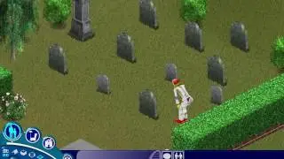 The Sims - Tragic Clown (In the Graveyard)