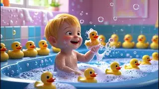 🦆 Splish Splash Duck Parade! | Fun Bubble Bath Song for Kids 🎶🛁