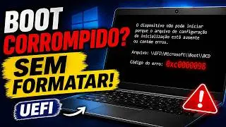 Error 0xc0000001? How to recreate the UEFI boot (Works 100%)