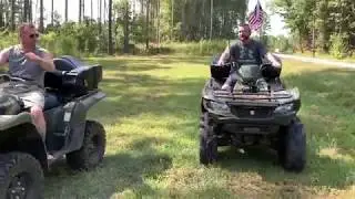 SUSUKI KING QUAD 500 VS KING QUAD 750 CIRCLE C OUTDOORS