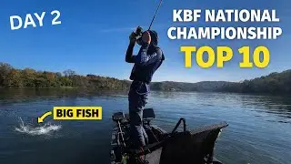 (Top 10) KBF national championship 2025 Lake Guntersville day 2(lots of fish)