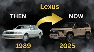 Lexus (1989 - 2025) - Front, Back & Interior - Then vs Now Cars -  Cars Evolutions