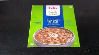 Gits Punjabi Chole Recipe|Ready To Eat Gits Punjabi Chole|How To Make Punjabi Chole