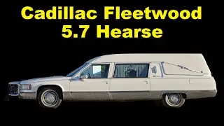 Cadillack Fleetwood Brougham Livery Hearse 1994 года