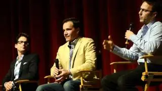The Cast of White Collar Matthew Bomer, tim dekay, willie garson at a SAG Emmy Q and A