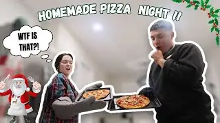 We Made Each Other HOMEMADE Pizza’s !! 🫣 *hilarious *