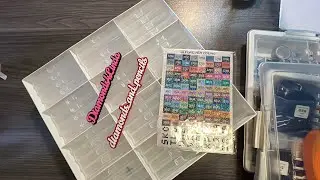 Unboxing ForeverYoung Extra Large Diamond Art Storage Containers Trays ＆ Stand