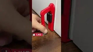 Door blocking alarm, door stopper #gadgets #tools #craft #ideas #diy