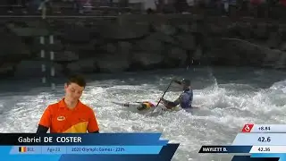 Gabriel De Coster / Kayak Semi-Final / 2024 ICF Canoe Slalom World Cup