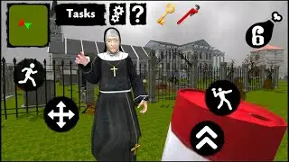 Neighbor Nun Scary Escape 3D - Level 4 - Gameplay