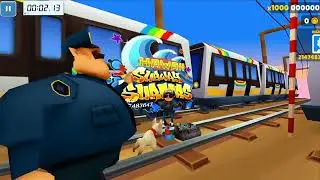 Games Android Subway Surfers Hawaii V1.70.0 APK MOD - Jake Dark Outfit, Gameplay Subway Surf On PC