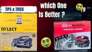 Go Mechanic vs Dylect Pressure Washer | Best Machine for Car, Bike & AC Cleaning