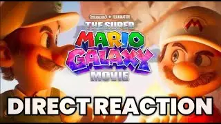 ABSOLUTELY HYPE AF?? - Super Mario Galaxy Movie Direct 2 REACTION