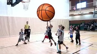 🏀BOY'S FIRST BASKETBALL GAME SINCE BROKEN LEG👦🏽 | DYCHES FAM