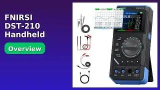 REVIEW (2025): FNIRSI DST-210 Handheld Oscilloscope. Features.