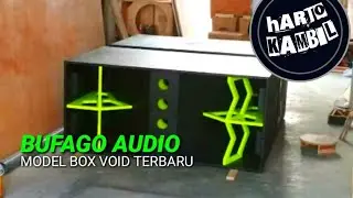 Proses Pembuatan Box Subwoofer Type VOID Bufago Audio Blitar