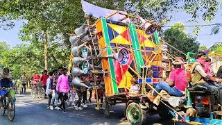 10ই জানুয়ারি কুরমুন পিকনিকে রাজ সাউন্ড রোড পজিশন করে বেরিয়ে আসছে দেখো বন্ধরা 🔥Raj Sound Road Show 