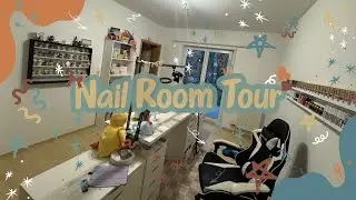 Nail Room Tour🫧🌱✨