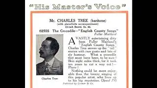 Charles Tree (baritone) - Widdicombe Fair (Devon folk song) (1911)