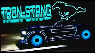 Transforming my 5.0 Into A Tron Car with 3M Reflective Tape