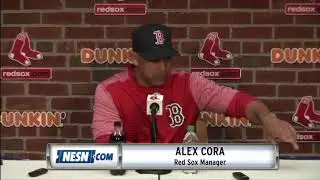 Alex Cora On David Price's Struggles After Red Sox Lose To Rays