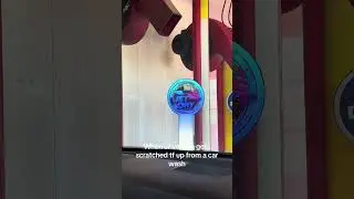 Flash car wash scratched our vehicle right up