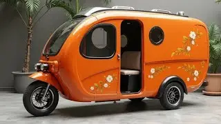 Changing Changing Tricycle RV Camper 🚐⚡ Der ultimative 3-Rad Mini-Camper f&uuml;r Freiheit & Abenteuer