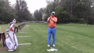 Short Game Touch with dominant hand!