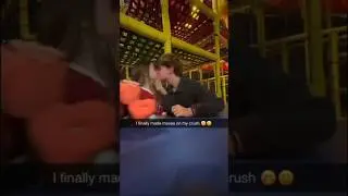 He finally made a move on his crush