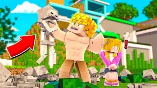 MUSCULOSO SALVOU NOSSA AMIGA NO MINECRAFT
