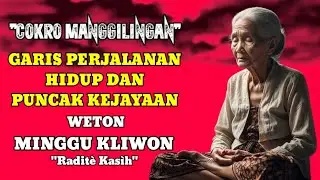 GARIS PERJALANAN HIDUP & PUNCAK KEJAYAAN WETON MINGGU KLIWON / RADITE KASIH