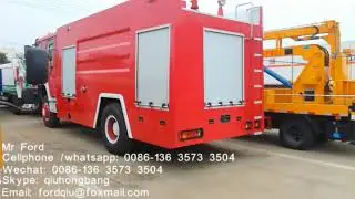 howo fire fighting truck fire engine 4x2 powerful engine Wechat/whatsapp: 0086-136 3573 3504