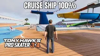 РУКОВОДСТВО НА 100%: КРУИЗНЫЙ КОРАБЛЬ | Tony Hawk&rsquo;s Pro Skater 3+4