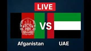 Afghanistan Vs UAE Live Match/ Triangular Series