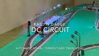 Automated DC Train Circuit on Kato N Gauge